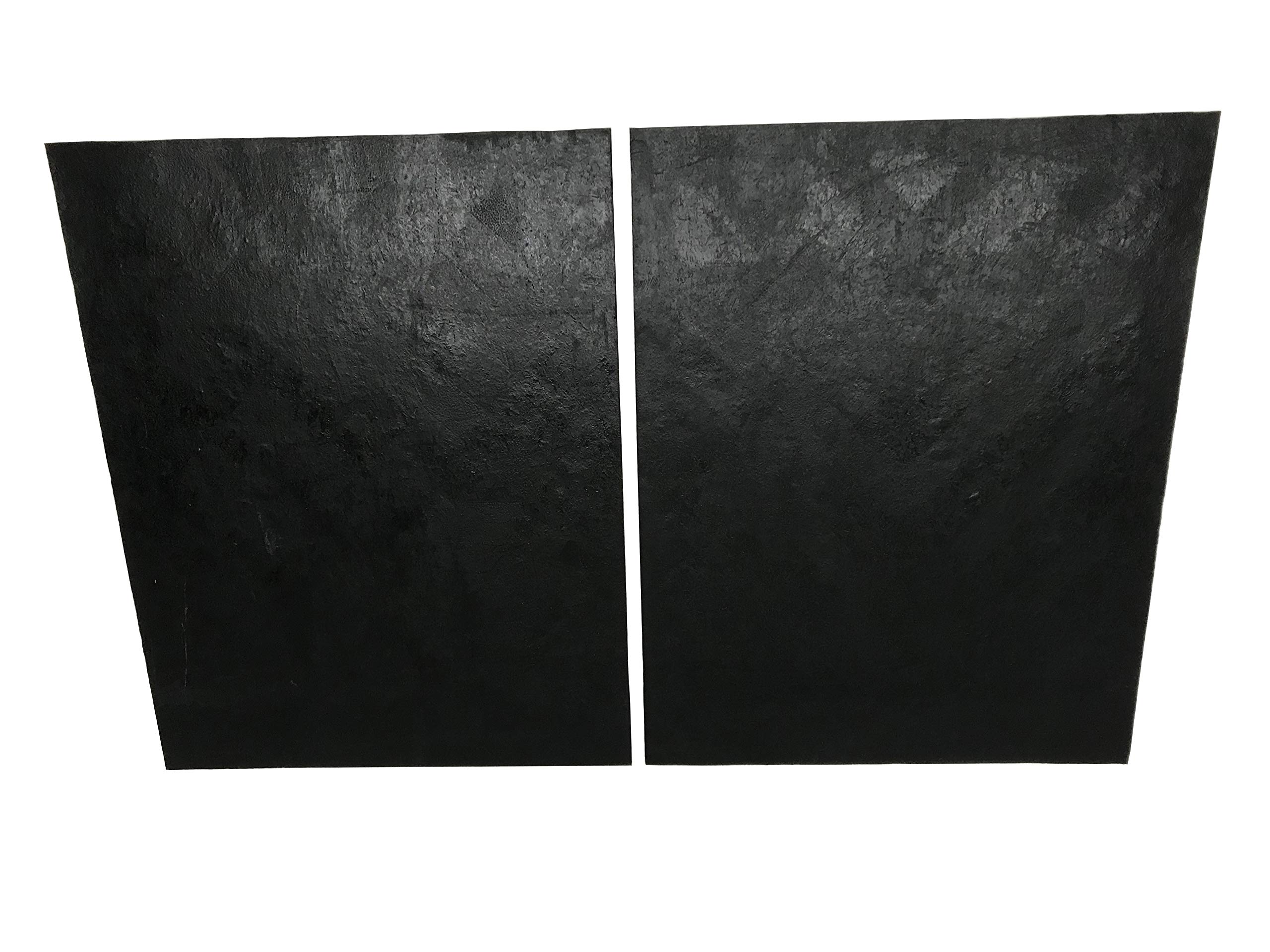 PAIR Semi Truck Tractor Mud Flaps 30" x 23.5" Heavy Duty Rubber