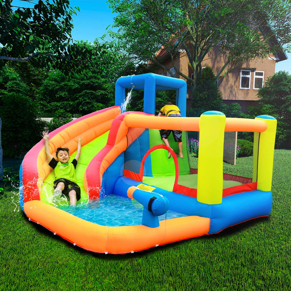doctor dolphin Inflatable Bounce House Water Slide Bouncy House Water