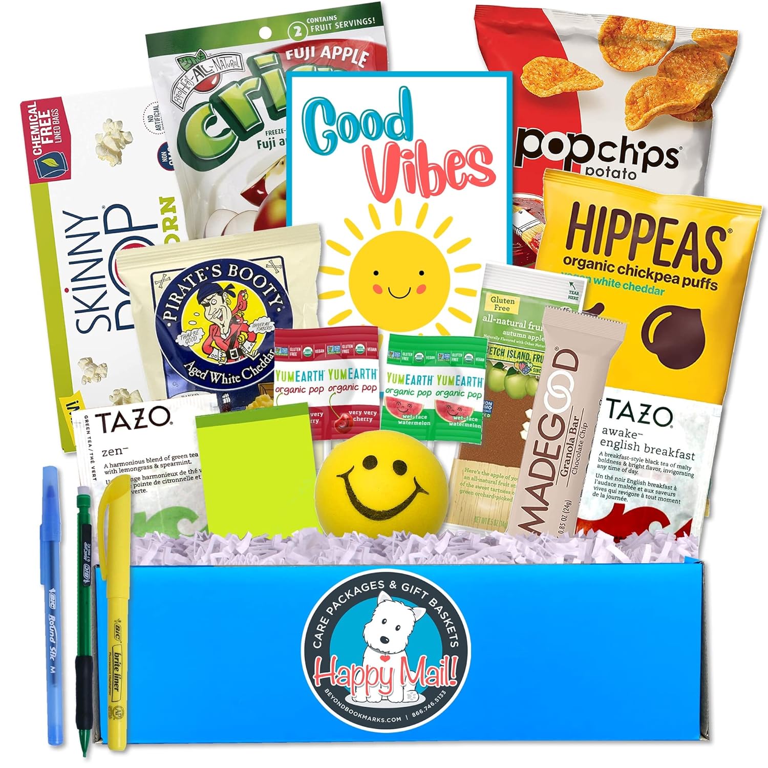 Healthy Student Study Snacks Exam Care Package Gift Gluten