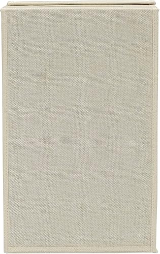 Miniatura 10 de Household Essentials Caja de zapatos grande con frente caída, paquete de 2, color beige