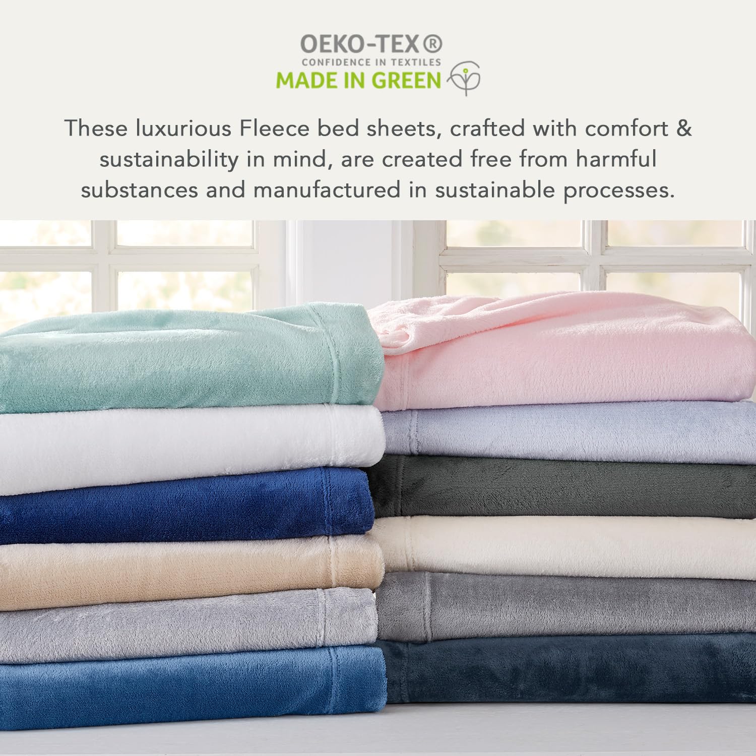 NY Loft Ultra Soft Micro Fleece Sheets Set with Extra Deep Pockets | Extra Soft Velvet Fleece Sheet Set | Super Plush Polar Fleece | Velvet Plush Cozy Warmth | Tribeca Collection (Queen, Rose)