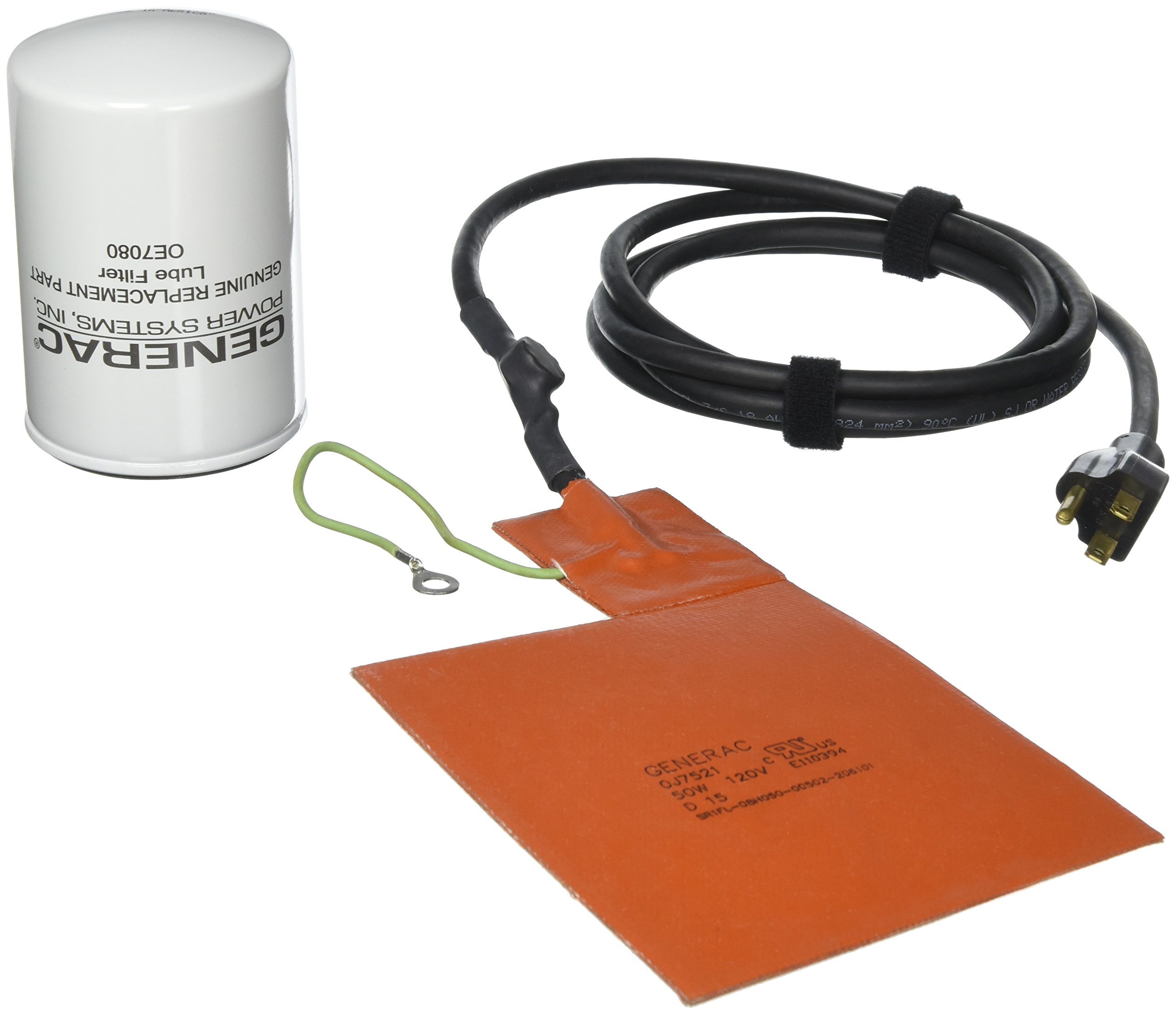 Amazon.com : Generac 6175 Battery Warmer - For 1.5L Engine (25/30kW) -  Ensure Reliable Starting in Cold Weather : Power Generators : Patio, Lawn u0026  Garden