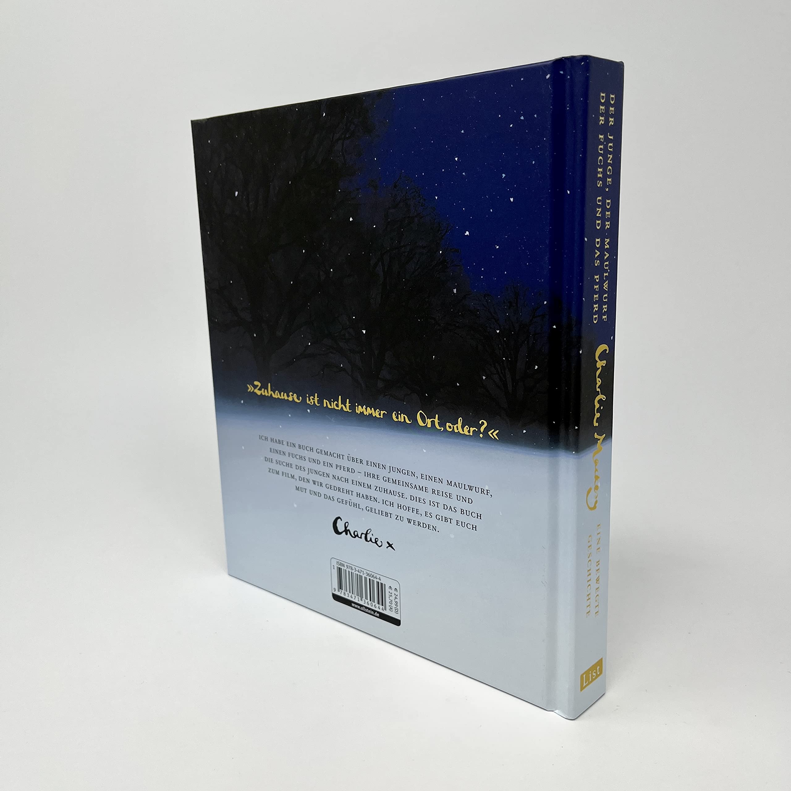 Der Junge, der Maulwurf, der Fuchs und das Pferd. Eine bewegte Geschichte: Der Oscar-Gewinner 2023 - ein Buch, so schön wie eine Umarmung