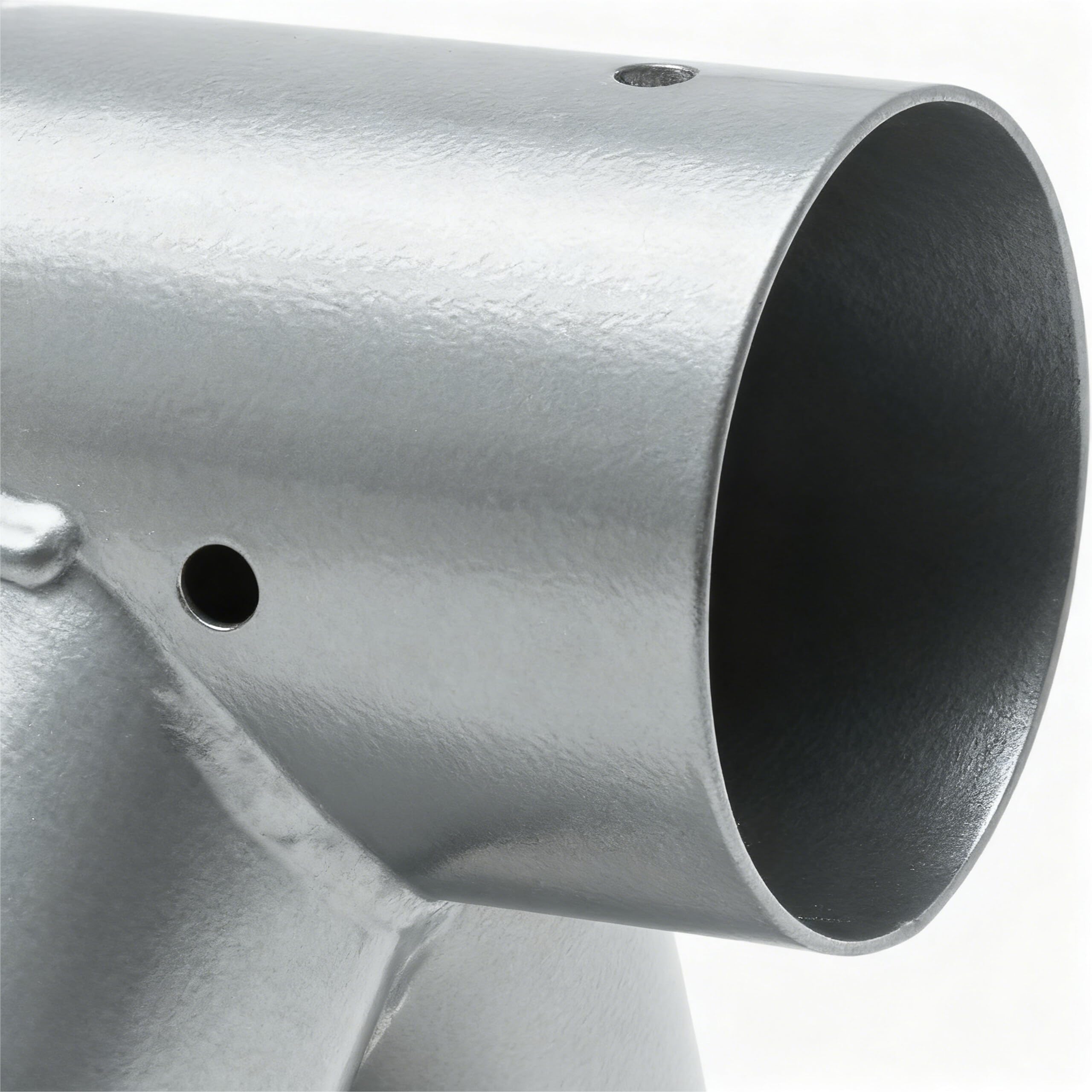 Relaxdays Fixation pour balançoire en A, Angle 100°, Poteau Rond Ø100mm, Acier Carbone poudré, Gris