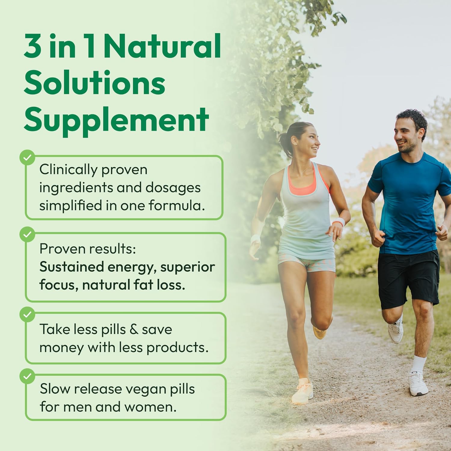 Mida Health® Daily Boost 3-In-1 Weight Loss, Energy, Focus S...