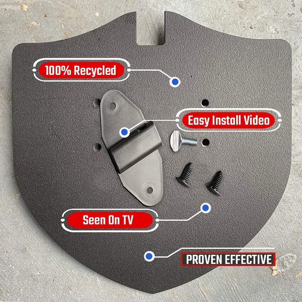 Garage Shield - Two Doors - Garage Door Protection Home Security - Proven Effective Against Intruders