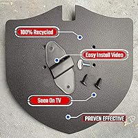 Vista 4 de Garage Shield GS100 Protector de seguridad para puertas de cocheras - Proteja su cochera y su casa de ladrones