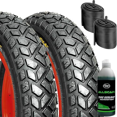 Miniatura 1 de HEB ALLSCAPE - Neumático de bicicleta de 20 x 4  neumático de bicicleta de 26 x 4  Neumático grueso para Ebike MTB, neumático de bicicleta de