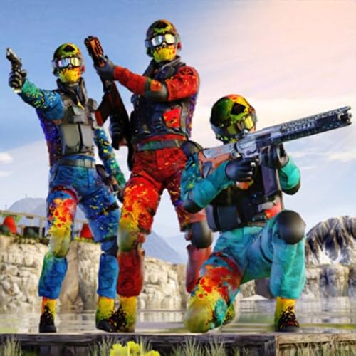 Paintball Shooting Gun Arena Games - Paintball Shooting Toy Gun Tactical Battle Game
