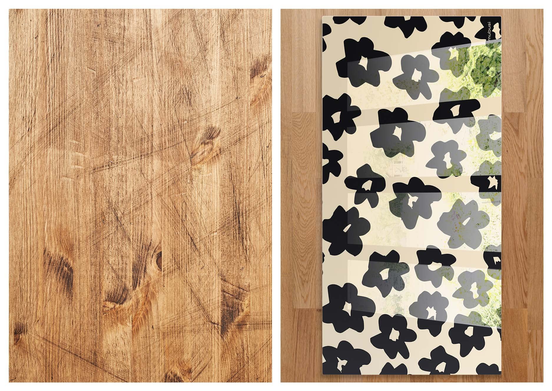 Tapis Vinyle du Sol Cuisine Salon - Différentes Tailles - (Pétales 50x150 cm)