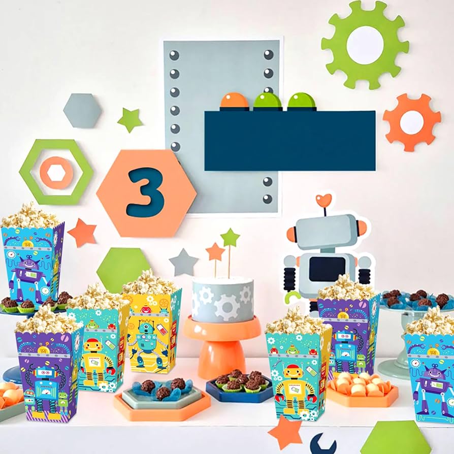 8 Pcs Paper Aircraft Goodie Bags For Kids Airplane Themed Birthday Party Decorations Baby Shower School Supplies Gift Treat Ba - 15 - View #8