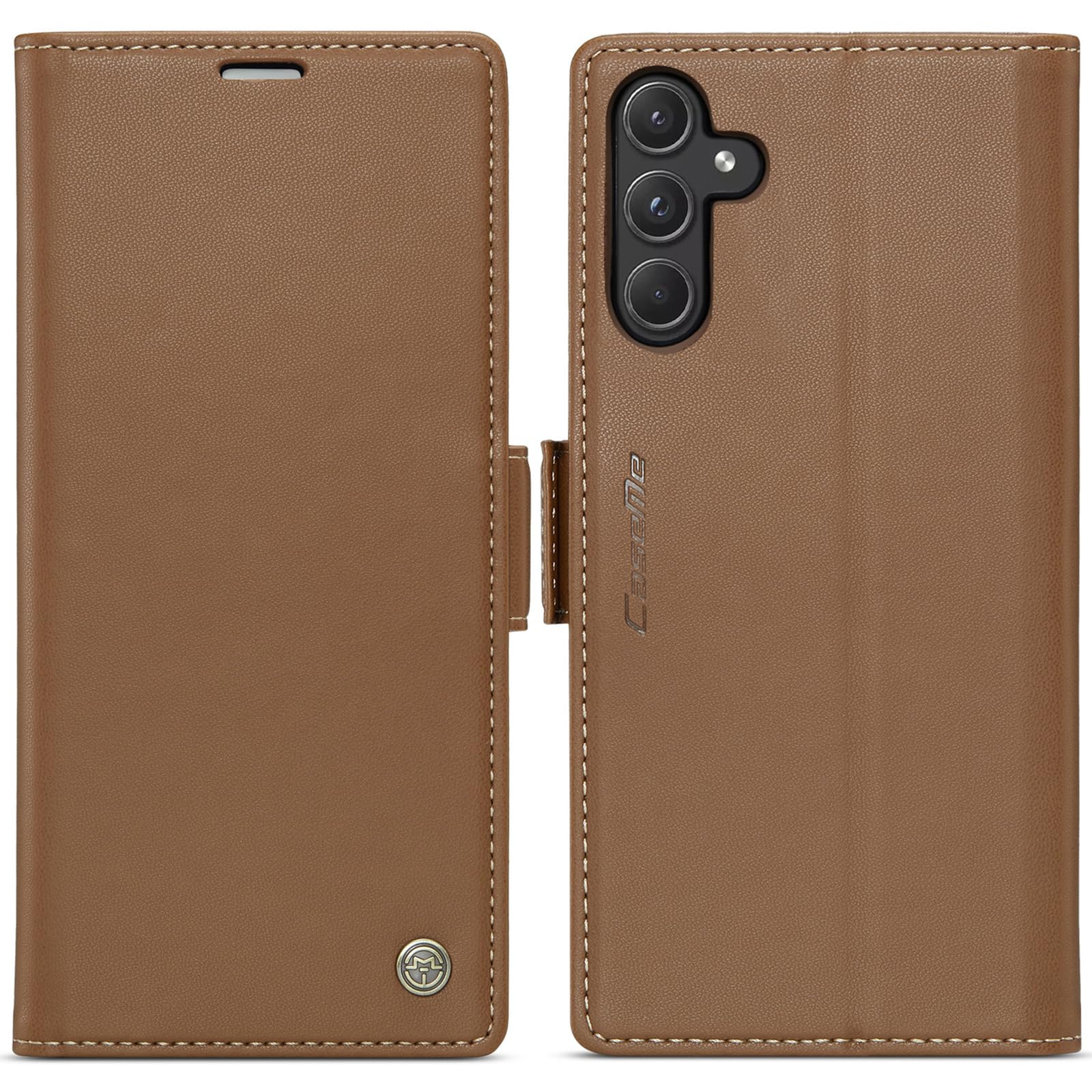 Bounceback Wallet Case for Samsung A56 - Brown -2 Bounceback Wallet Case for Samsung A56 - Brown -2