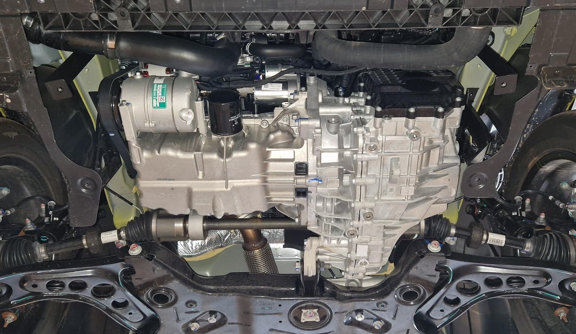 Osłona metalowa pod silnikiem, kompatybilna z Baic Beijing X55 – (2022–2025)