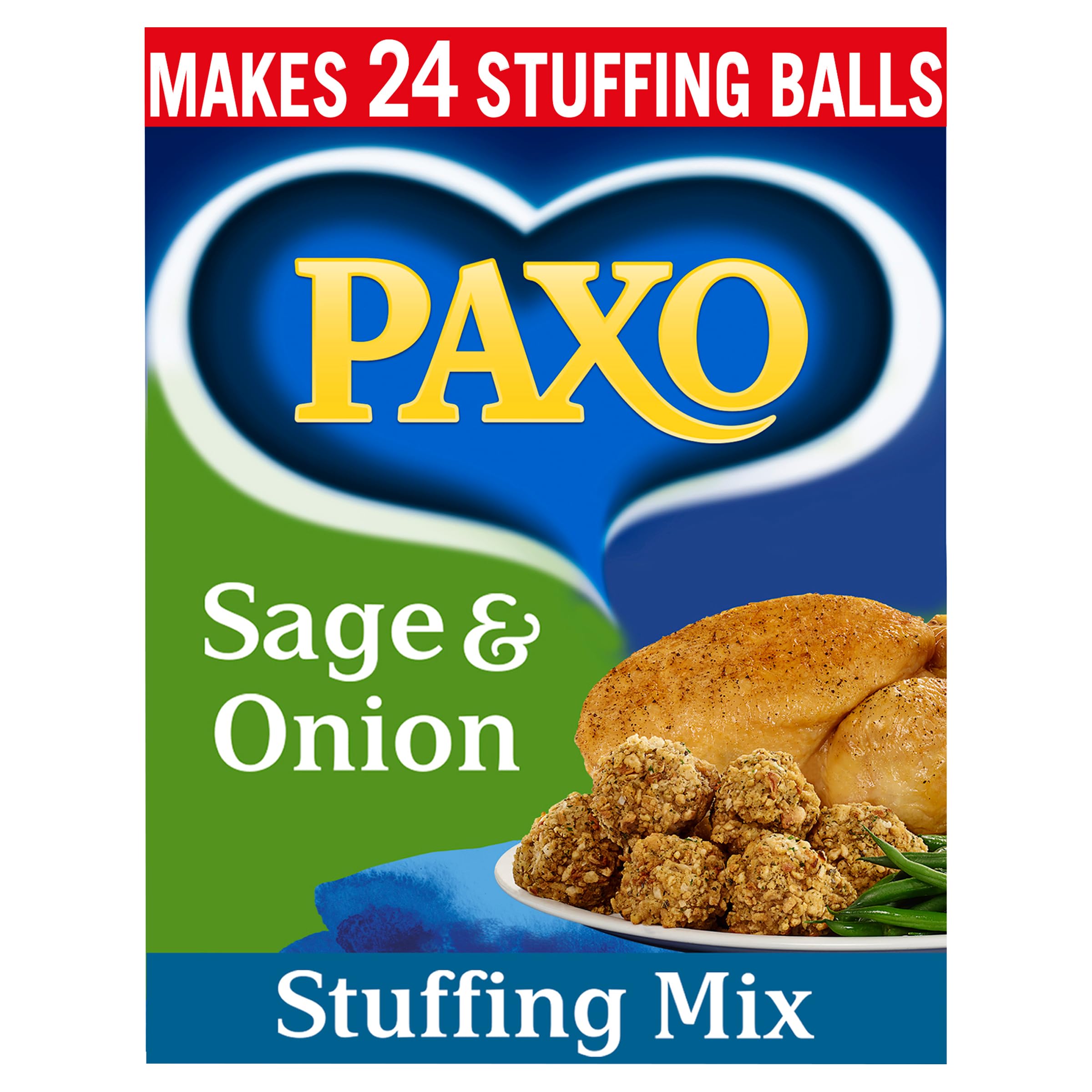 Paxo Sage & Onion Stuffing (340g) - Pack of 2 by Paxo