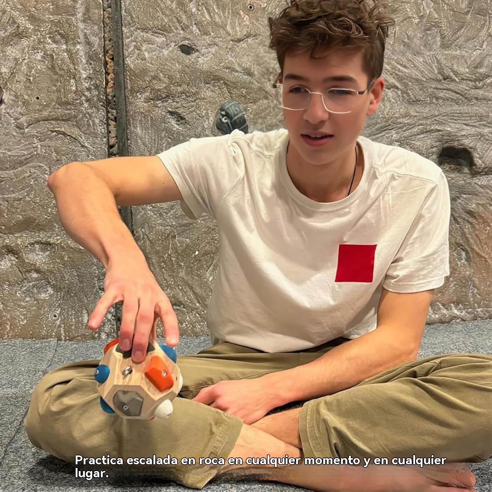 Bloque de Boulder Hecho a Mano - Bola 3D de Entrenamiento para Escalada