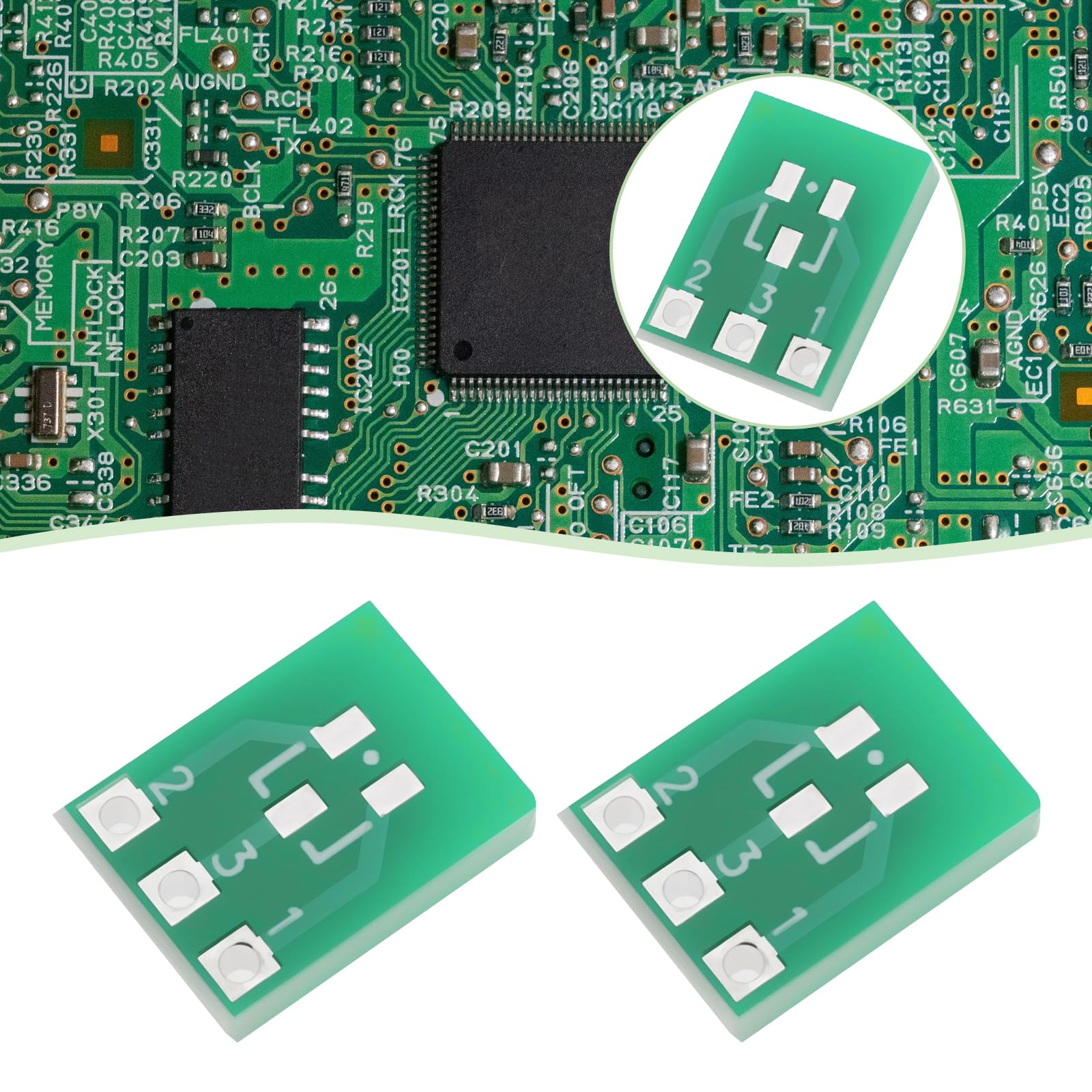 50 Pezzi SMD Bifacciale SOT23-3 SOT223 PCB Board Converter SOT23 A SIP3 2,54 Mm Adattatore 10x7,6 Mm Per Prodotti Elettronici