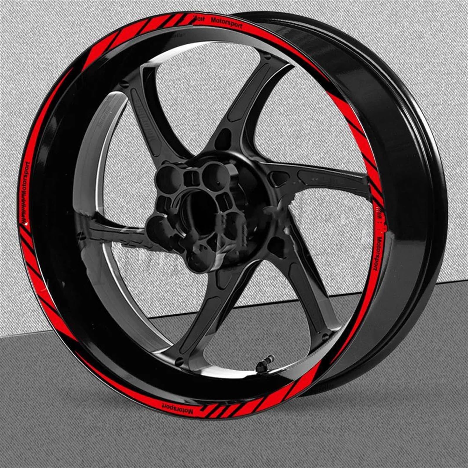 Reflective Motorcycle Wheel Rim Sticker Decal Hub Stripe Tape for BMW R1250 GS R 1200 Gs G310 F650GS F750GS(Color2)