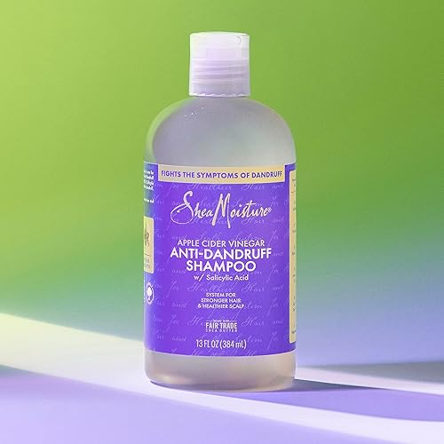 Miniatura 6 de SheaMoisture Sistema de cuidado del cabello Champú anticaspa para cabello más fuerte y cuero cabelludo más saludable Champú formulado con vinagre de