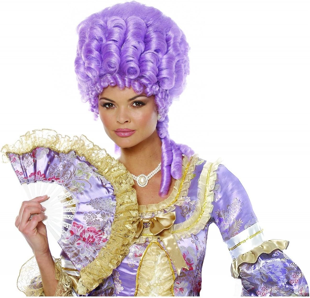 Costume Culture Women's Marie Antoinette Wig, Lilac, One Size