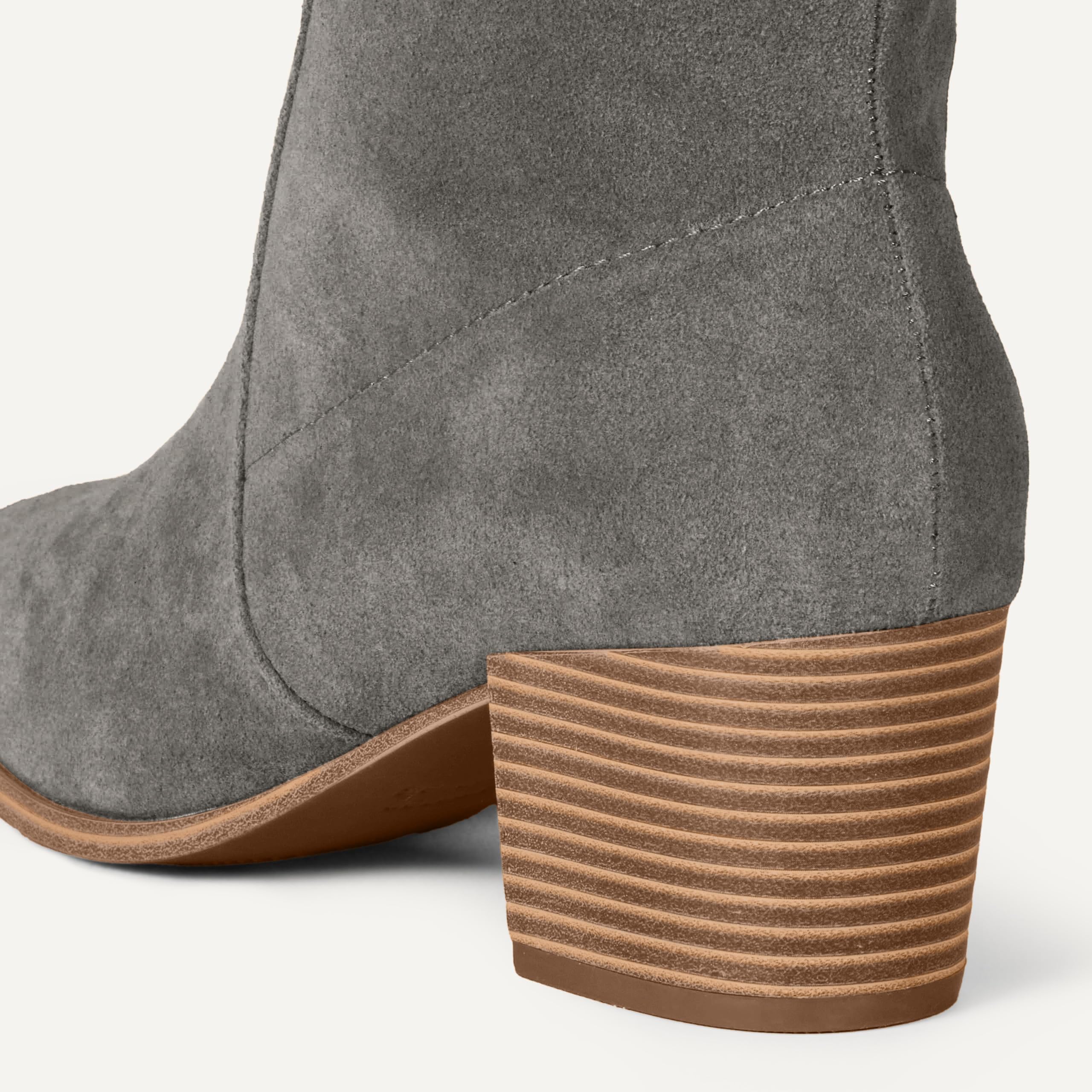 Amazon Essentials Mujer Botas de Tacón Grueso Alto