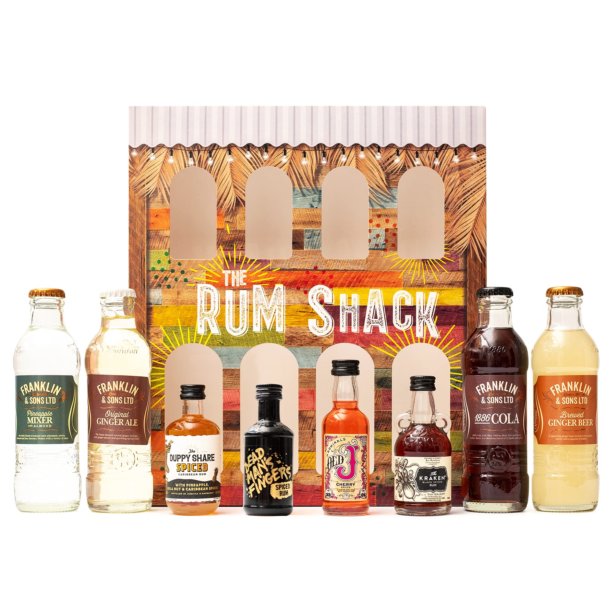 Buy Spiced Rum Gift Set Dead Mans Fingers Rum, Kraken Rum, Bacardi