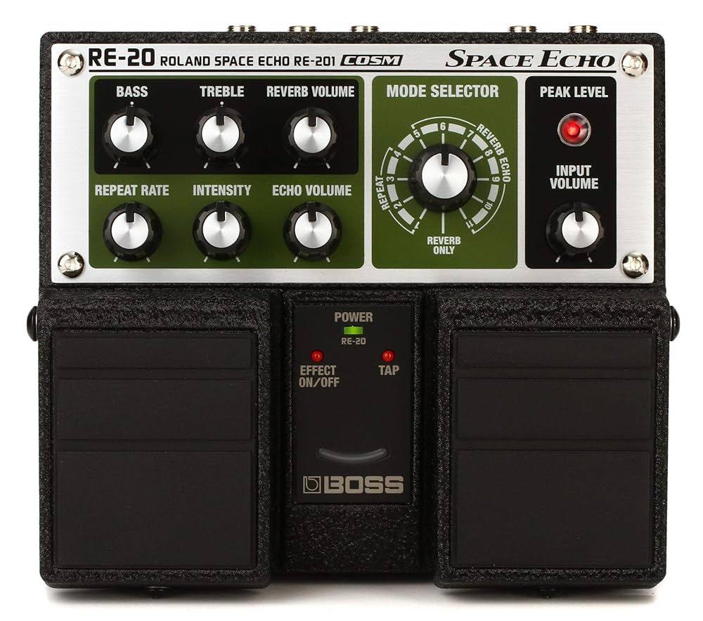 ギター BOSS RE-20 BOSS Electric Guitar Electronics (RE-20) : Amazon.ca: Musical
