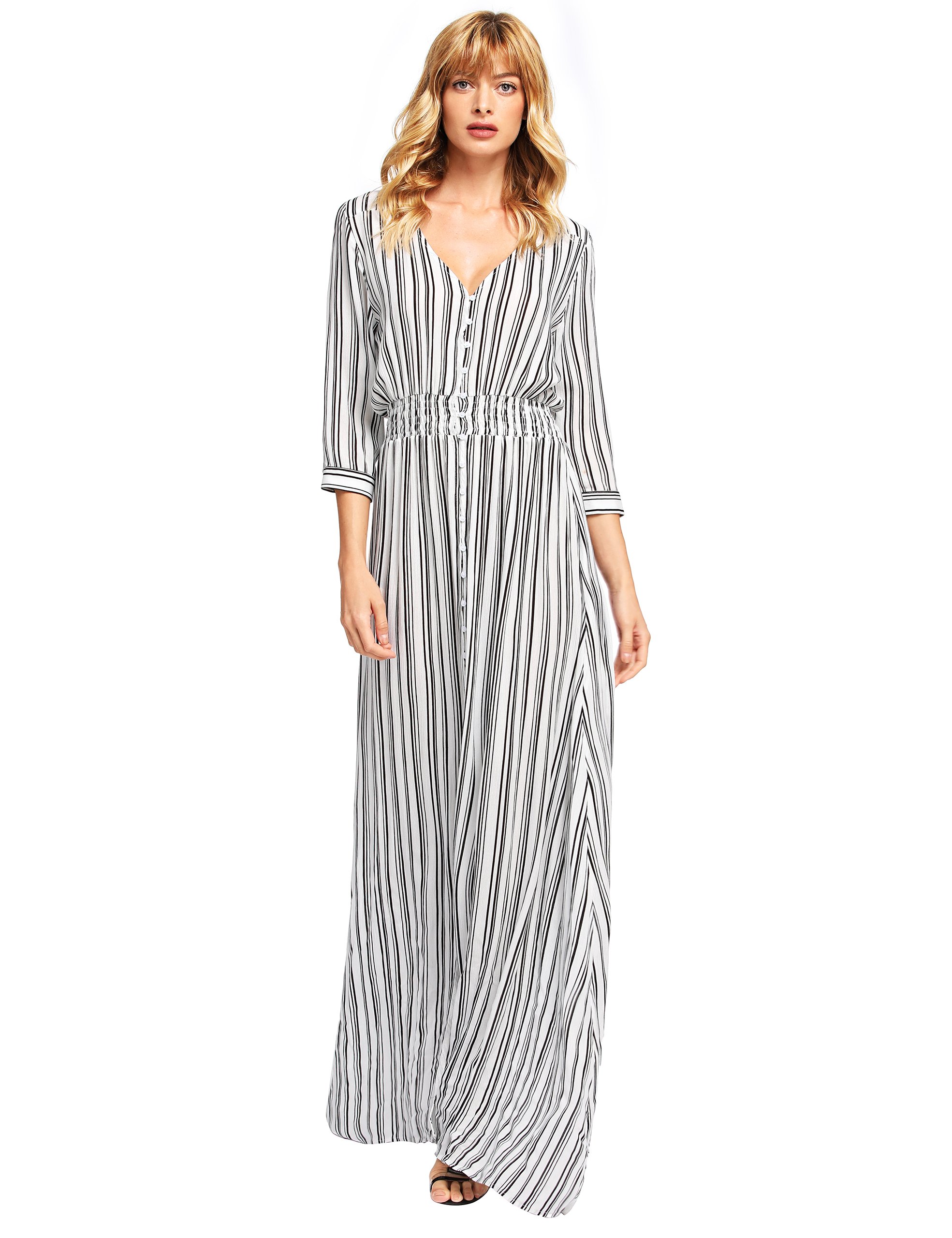 Black And White Long Dresses The Dress Shop