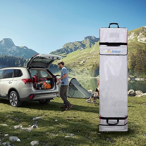Miniatura 4 de AMERICAN PHOENIX Bolsa de almacenamiento para ruedas de toldo, 60 x 15 x 8 pulgadas, práctica y duradera para tiendas de campaña de 10 x 20