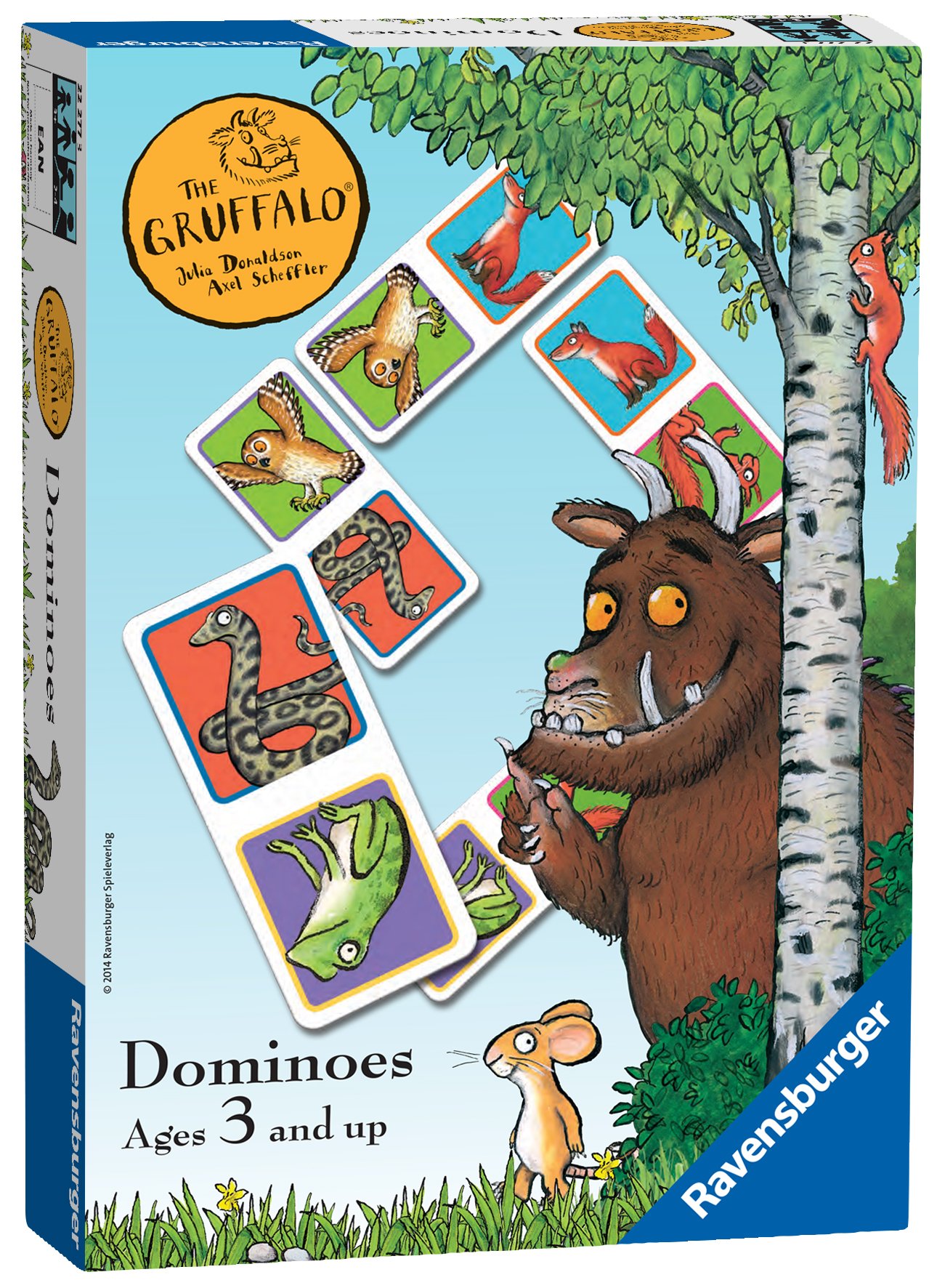Ravensburger The Gruffalo Dominoes Set Classic Family Game for Children Age 3 Years and Up, Various, 7.48 x 10.83 x 2.36 inches - Image 4