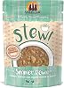 Weruva Classic Cat Stews!, Simmer Down with Turkey, Chicken & Salmon in Gravy, 3oz Pouch Pack of 12