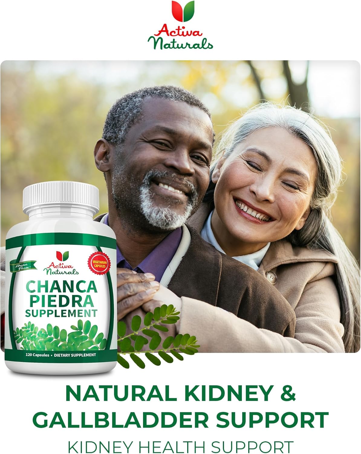 Chanca Piedra 500mg - 120 Plant-Based Capsules - Phyllanthus Niruri Herb Extract for Kidney & Gallbladder Support - Natural Urinary Tract Wellness - Non-GMO, Made in USA