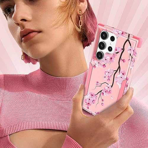 Miniatura 6 de Plakill para Samsung Galaxy S22 Ultra Funda - Funda de teléfono linda para mujeres y chicas Diseño único y estético genial Flor Kawaii resistente de