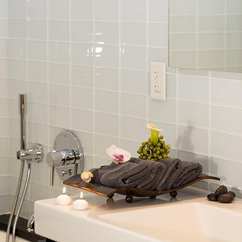 Miniatura 6 de Mosobam Lujoso paquete de 10 toallas de baño turcas XL de lujo, toalla y tapete para la cara, color gris carbón (gris oscuro) de 700 GSM y viscosa