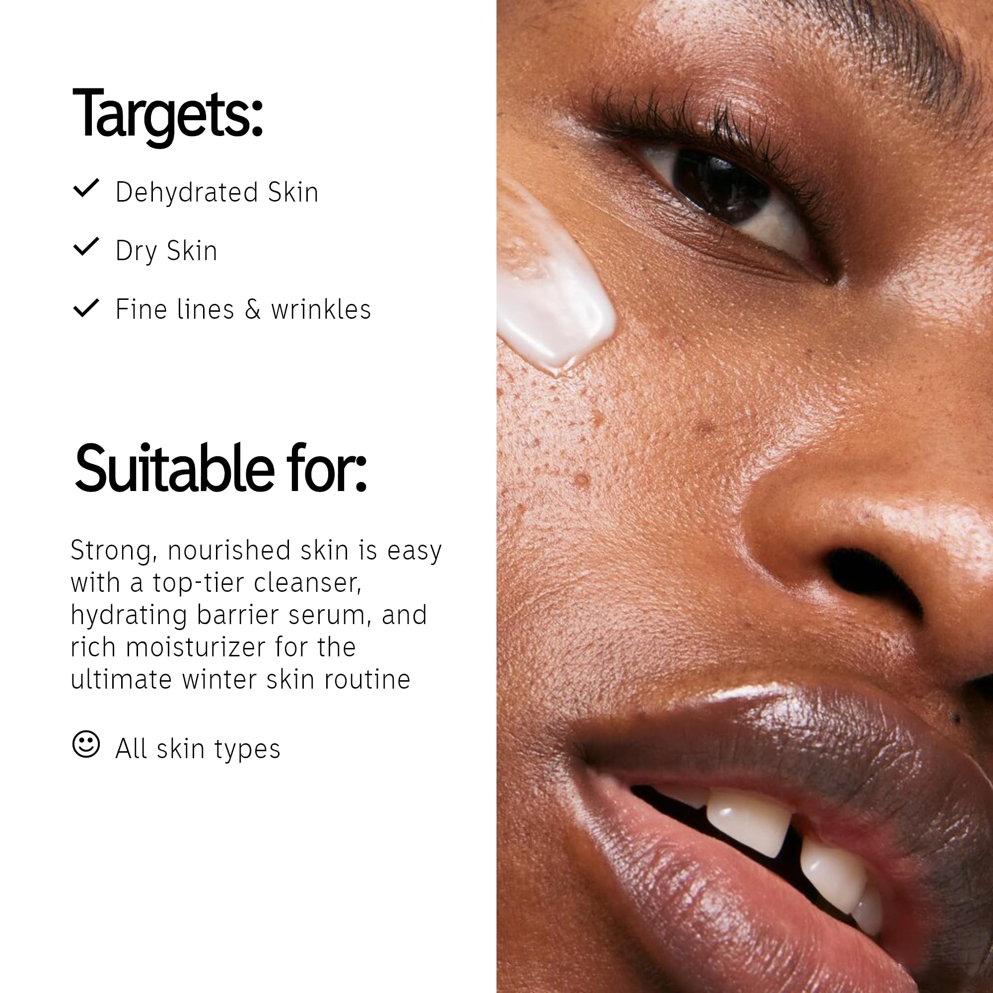 The INKEY List You Need to Build Barriers Skincare Gift Set, Oat Cleansing Balm + Ectoin Hydro-Barrier Serum + Bio-Active Ceramide Moisturiser, Strengthen Skin, Helps Dry Skin, Washbag Included