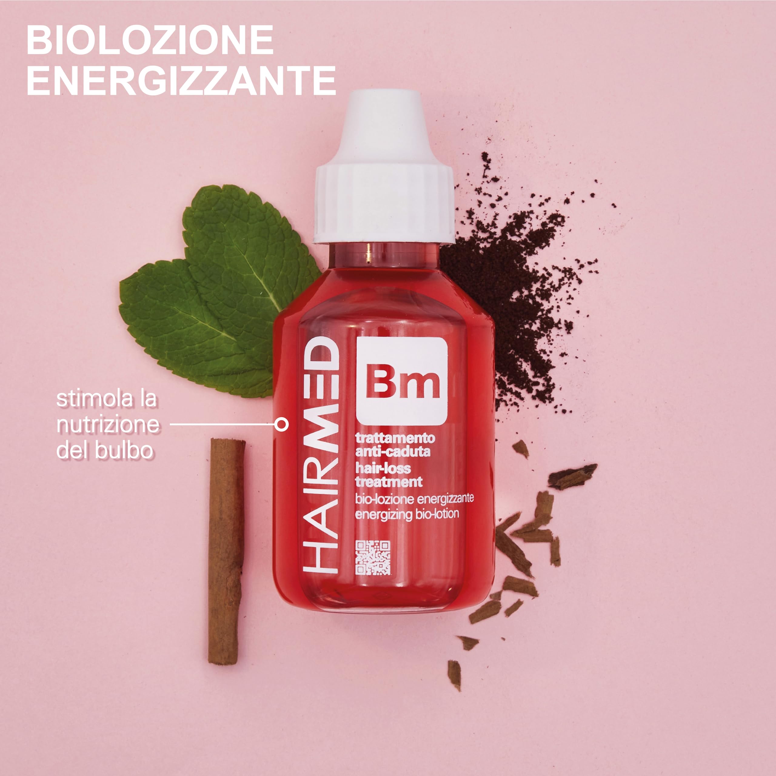 HAIRMED - Bm Lozione Anticaduta Capelli Delicata - Per Rinforzare Periodicamente i Capelli - 100 ml