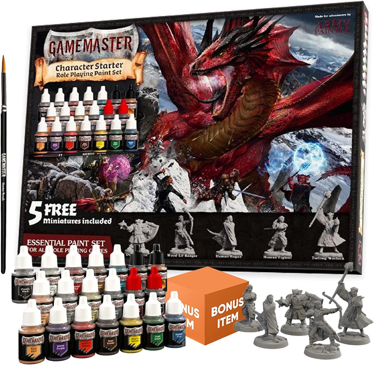 The Army Painter DnD Paint Set Gamemaster Character with Precise