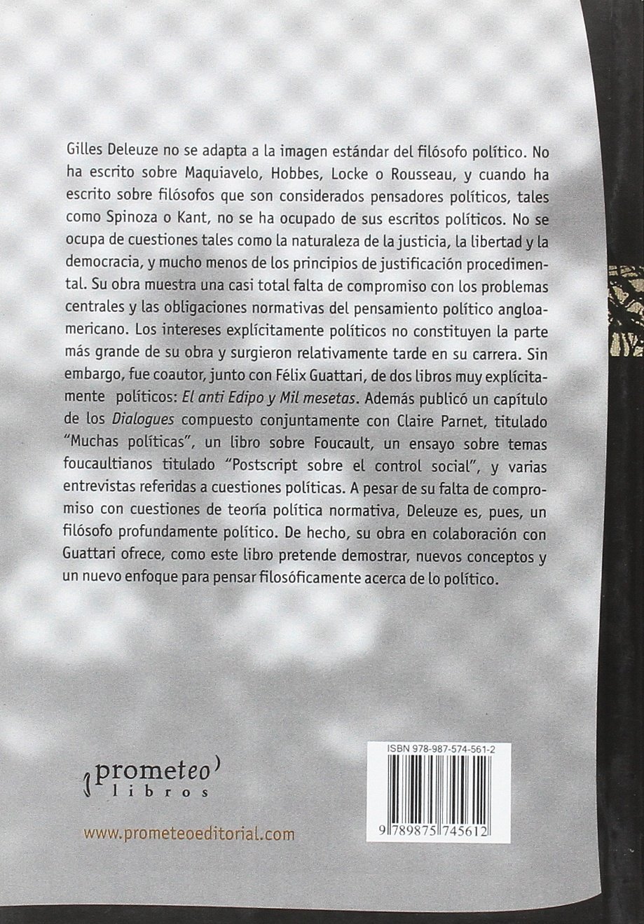 Deleuze y lo politico (ENSAYO FILOSOFICO)