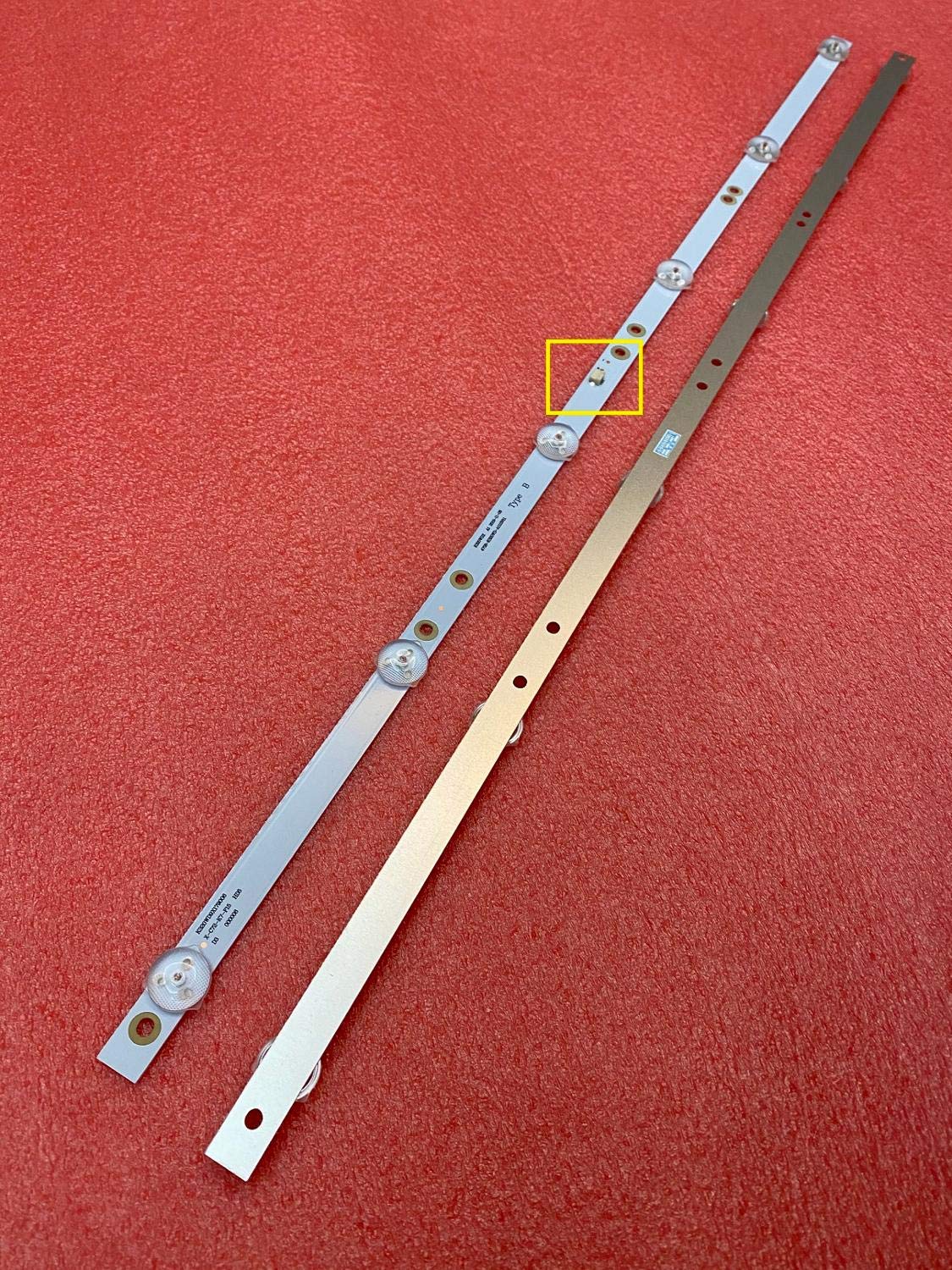 Strisce LED Retroilluminazione Per TV Panasonic TX-32FR250K E Altri Modelli - Kit 2 Pezzi - Foto 7