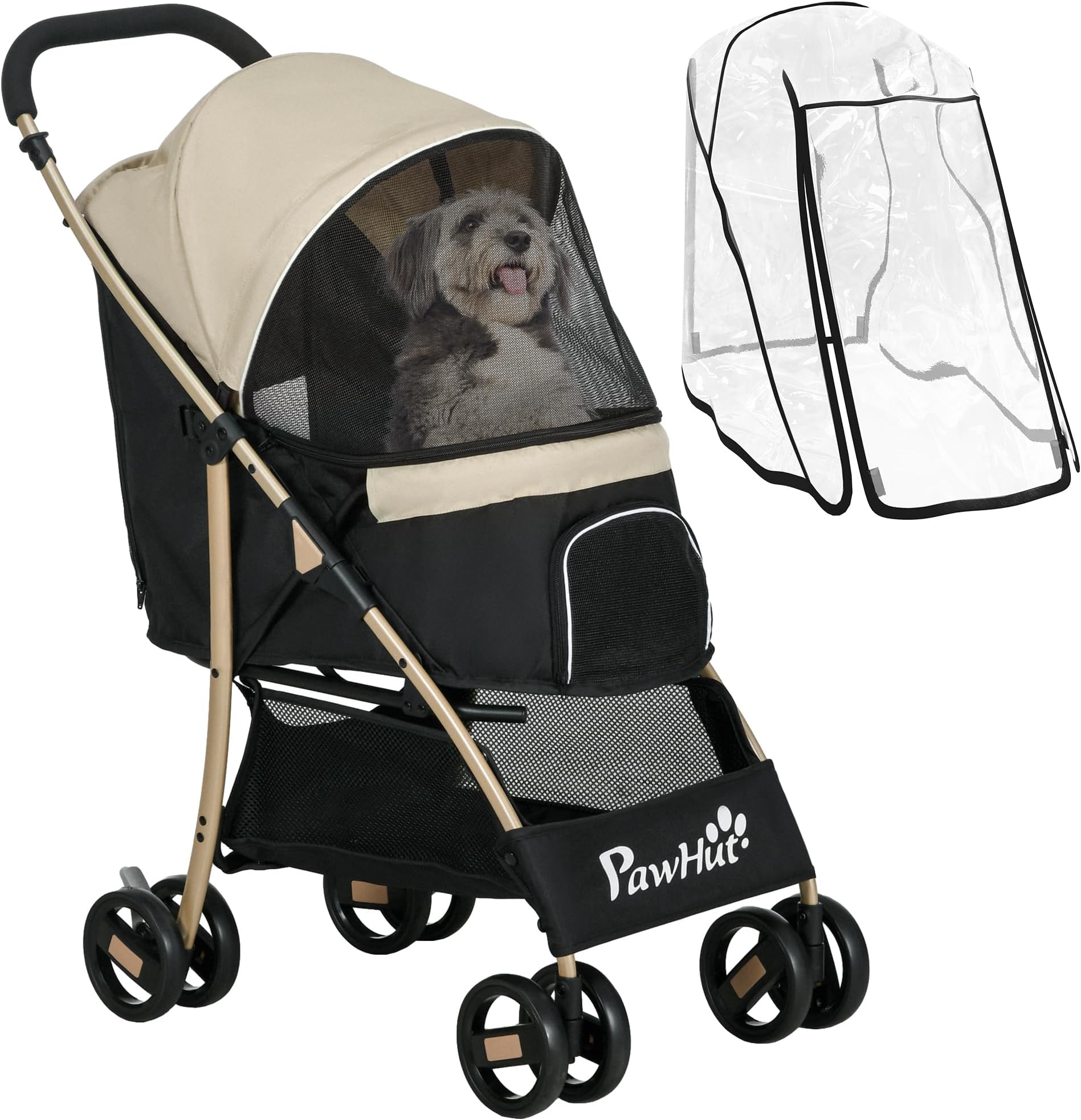 Pet Gear Happy Trails NoZip Stroller, Pink Diamond Amazon.co.uk Pet