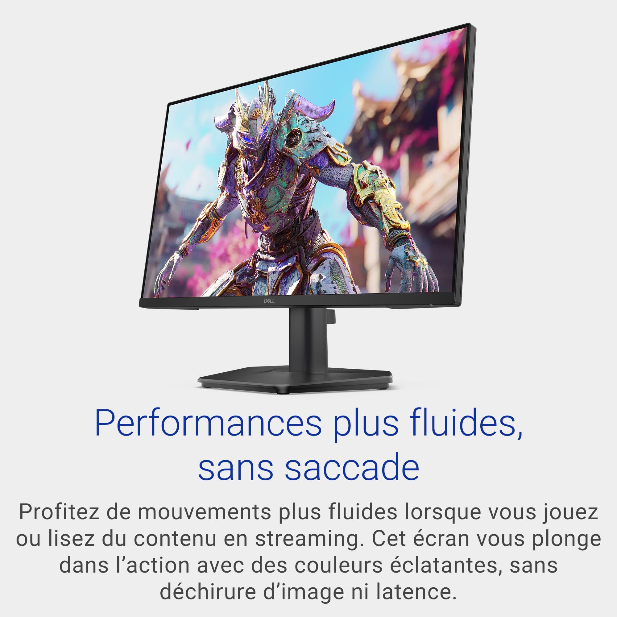 Dell 24 Écran PC Gaming - SE2426HG, Full HD (1920x1080), 240Hz, Fast IPS, 0.5ms, AMD FreeSync Premium, 99% sRGB, HDR10, VESA (100x100mm), DisplayPort, 2 HDMI, Garantie 3 Ans, Noir