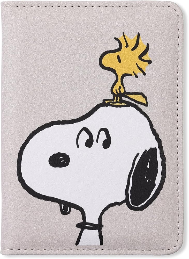Porta Badge Retrattile Snoopy & Woodstock - Portachiavi Per Tessera
