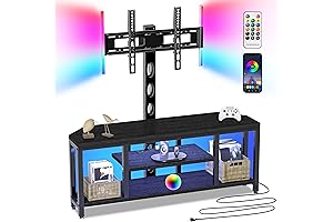 Corner TV Stand with Mount LED - Extendable