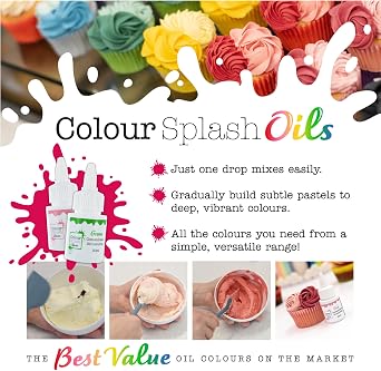 Colour Splash 30ml Bright Red Oil Based Food Colour