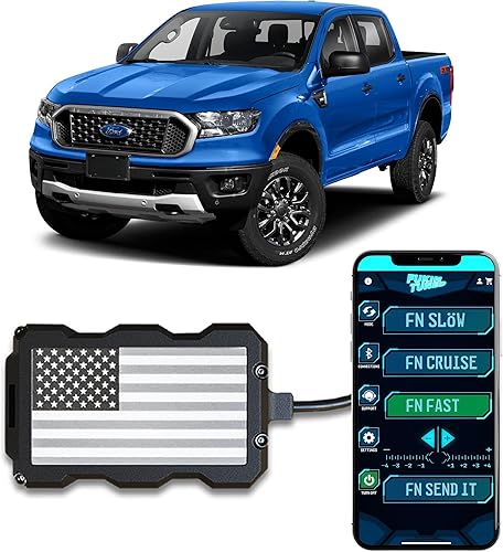 FT para Ford Ranger 2012 y posteriores 34 generación XL XLT Lariat 22L 23L 32L 40L Controlador de respuesta del acelerador FT18