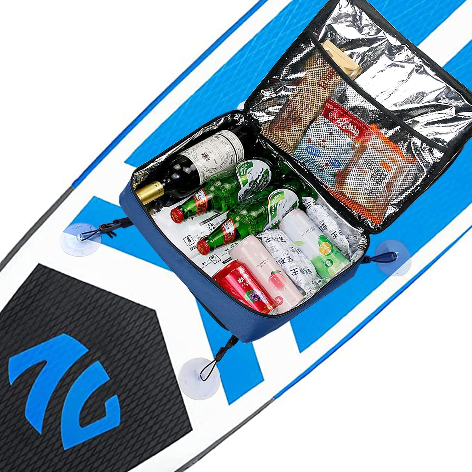 Deck Cooler Bag, 11lL Paddle Board Cooler Portable Waterproof Insulated