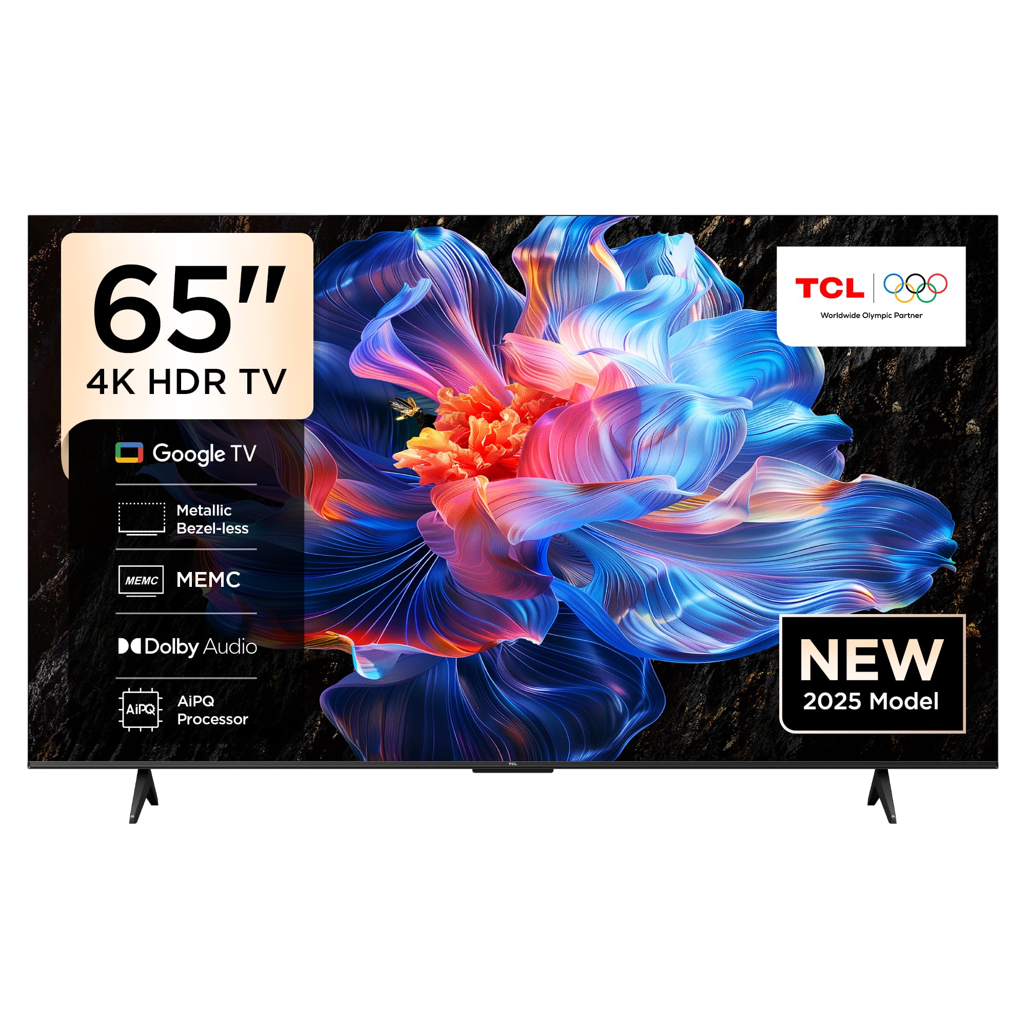 値下げ可　TCL 65C645 65インチ 2024年製 TCL テレビ 65V型 TCL 65C649 4K量子ドットスマートテレビ 65C645 同等