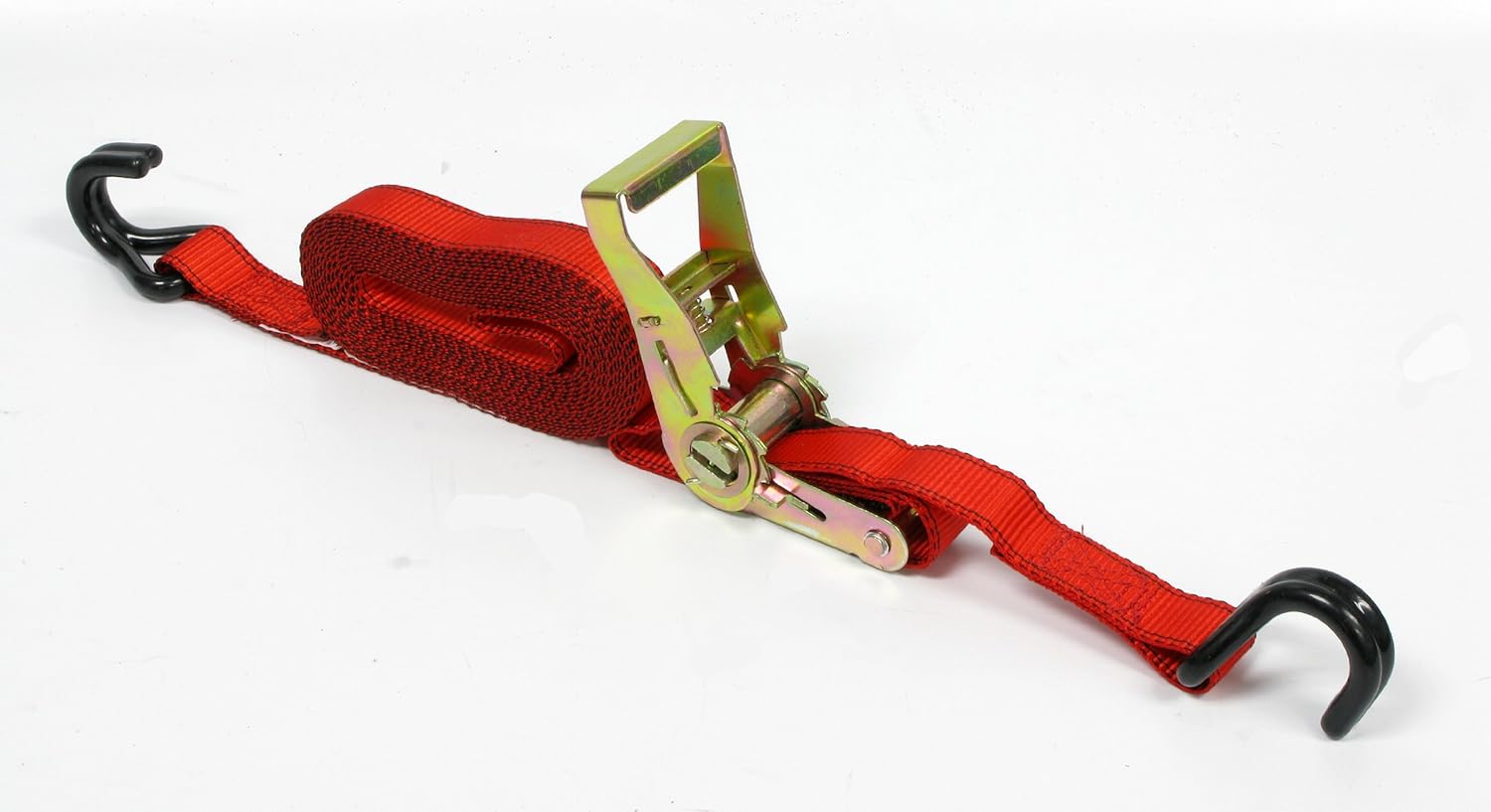 CargoLoc 84023 Ratchet Tie Downs with J-Hooks, 1-Inch x 15-Inch