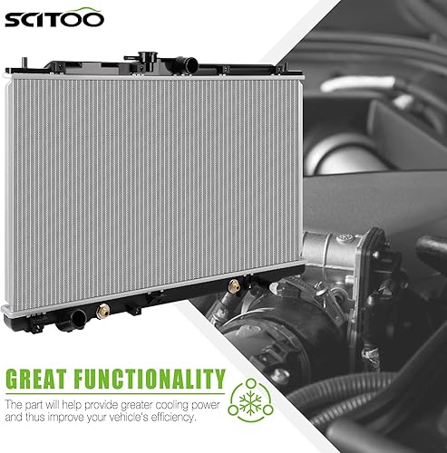 Miniatura 2 de SCITOO Radiador 2147 compatible con Acura 1999-2001 para TL 1998-2002 para Honda y Accord