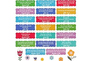 200 Faith-Based Bible Verse Stickers for Daily Inspiration