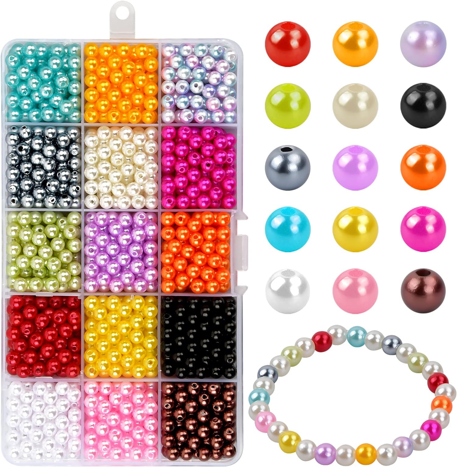 Collier Artisanal Les 3 Figues – Perles De Verre Et Coquillages, Tons Bordeaux Et Rose